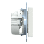 MERTEN MEG2301-0419 SCHUKO-Steckdose, Steckklemmen, polarwei ß, System M  Verpackungseinheit:1ST