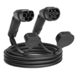 PC ELECTRIC 87832075-SS EV Ladekabel (AC) Mode 3 Typ2-Typ2 32A 3ph 22kW L=7,5m schwarz  Verpackungseinheit:1ST