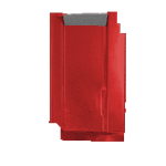 ALVA AL1000T260R ALVA PV Dach Ziegelersatzplatte T260 Ziegelrot  Verpackungseinheit:1ST