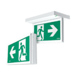 EATON FT2ED4IATT181 AUTOTEST Wand/Decken Notleuchte IP43,20m Dauer/Bereits. 1/3/8h, Piktogramm-Set FT EXIT DUAL 20M AT MNM TEL, 1-8H Verpackungseinheit:1ST