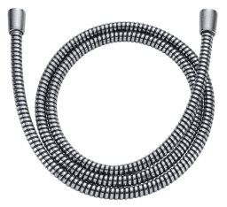 2b2d7349-58b9-4644-aa45-327902c461b1 ALVA AQBS175KS1 ALVA Era 1.0 Kunstst.-Brauseschl. 175cm Strukt.,Drehkonus x Drehkonus 1/2",Chrom Verpackungseinheit:1ST – Bild 1