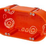 ALVA HWD68/2 E118 Hohlwand Doppel-Gerätedose 2xØ68 mm Tiefe 49mm  Verpackungseinheit:1ST