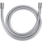 ALVA AQBS175S1 ALVA Era 1.0 Kunstst.-Brauseschl. 175cm Knick-u. verdrehsicher,DKxDK 1/2",Silber  Verpackungseinheit:1ST