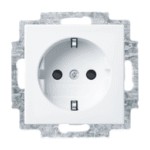 BUSCH-JAEGER 2CKA002013A5379 Steckdose mit Kinderschutz Balance SI alpinweiß 20 EUCB-914 Verpackungseinheit:1ST