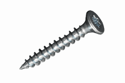 48381275-4bb6-4907-b2ee-4ae41e1a1af9 ALVA SPS-SK 4.0X40 TX Spanplattenschraube Senkkopf 4,0x40 mm mit Torx-Antrieb, Stahl galv. verz. Verpackungseinheit:200ST – Bild 1