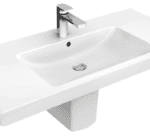VILLEROY&BOCH 7175A001 Villeroy & Boch Schrankwaschtisch Subway 2.0 7175A0, 1000 x 480 mm, Rechteck, 1HL. mittleres Hahnloch durchgestochen, mit Überlauf, Weiß Alpin 7175A0 Verpackungseinheit:1ST