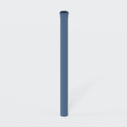 60ad9fac-820f-4d70-a95a-dc1c2f44ac58 POLOPLAST 02033 POLO-KAL NG Steckmuffenrohr DN 75/1000 Verpackungseinheit:1ST – Bild 1