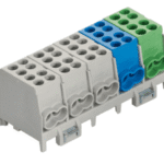 POLLMANN 2080516 Hauptleitungs Abzweigklemme 5polig 5 Ein 2x25², 5 Aus 2x16mm² HLAK 25-5/10-S Verpackungseinheit:1ST