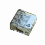 ALVA DOK 3 MINI HE Mini Verbindungsdosenklemme 3-polig mit Hebeln 0,2... 2,5 mm², transparent  Verpackungseinheit:100ST