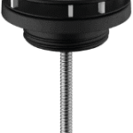 HANSGROHE 50001670 hansgrohe Ablaufgarnitur nicht verschließbar für Waschbecken, Mattschwarz 50001XXX Verpackungseinheit:1ST