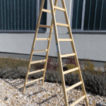 ALVA HDL 10SP Holz Doppelleiter mit 10 Sprossen ÖNORM EN 131-1,-2,-3,  Höhe 316,5 cm  Verpackungseinheit:1ST