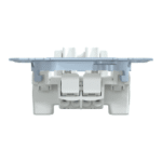 MERTEN MEG3155-0000 Doppeltaster-Einsatz, 2 Schließer 1-poli g, 10 A, AC 250 V, Steckklemmen  Verpackungseinheit:1ST