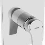 HANSA 8985 9083 HA Einhebelmischer Fertigmontageset für Brausebatterie HANSATWIST 8985 Rosette eckig Chrom  Verpackungseinheit:1ST