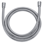 ALVA AQBS125M1 ALVA Era 1.0 Metall-Brauseschl. 125cm Knickfest,Drehkon. x Drehkon. 1/2",Chrom  Verpackungseinheit:1ST