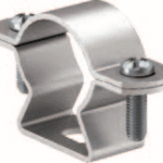 ALVA ASS30-38/ALU Alu Abstandschelle mit Langloch für Rohr Ø 30-38 mm  Verpackungseinheit:1ST