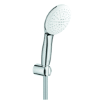 GROHE 27 799 003 GROHE Wandhalterset Tempesta 110 27799_3, Handbrause Tempesta 110, 2 Strahlarten: Rain/Jet, maximaler Durchfluss bei 3 bar: 13.5 l/min, Handbrausehalter, Relexaflex-Brauseschlauch 1.250mm, chrom 27799_3 Verpackungseinheit:1ST