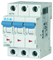 a0f50ae0-0bbb-4786-b608-d7e18ff0ce96 EATON 242475 LS-Schalter 10kA C 20A/3pol 3TE PLSM-C20/3-MW Verpackungseinheit:1ST – Bild 1