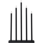 EGLO PRO 410982 kerzenständer/5 e10 schwarz 'holy' 230V 410982 HOLY Verpackungseinheit:1ST