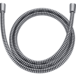 ALVA AQBS200KS1 ALVA Era 1.0 Kunstst.-Brauseschl. 200cm Strukt.,Drehkonus x Drehkonus 1/2",Chrom  Verpackungseinheit:1ST