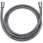 ALVA AQBS175KG1 ALVA Era 1.0 Kunstst.-Brauseschl. 175cm Glatt, Drehkonus x Drehkonus 1/2", Chrom  Verpackungseinheit:1ST