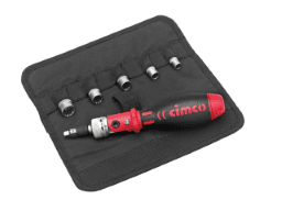 b532c919-c0ad-47e3-b82c-6638d7b06601 CIMCO 114866 Ratschenschraubendreher Set 18-teilig, R olltasche Verpackungseinheit:1ST – Bild 1