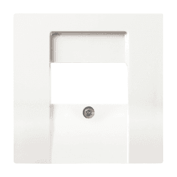 bbebd9ac-e9c7-4db3-95ee-e8a61c76f6c8 BUSCH-JAEGER 2CKA001710A3162 Zentralscheibe TAE, UAE, USB div. Flächenprogramme, studioweiß 1766-84 Verpackungseinheit:1ST – Bild 1