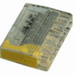 ALVA DOK 5 MINI Mini Verbindungsdosenklemme 5-polig 0,5... 2,5 mm², transparent/gelb  Verpackungseinheit:100ST