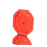 ALVA SIGD70 ROT Signaldeckel rot Ø70 mm zu Schalterdose ASD70  Verpackungseinheit:1ST