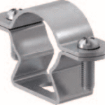 ALVA ASS48-54/ST Stahl Abstandschelle mit Langloch für Rohr Ø 48-54 mm  Verpackungseinheit:25ST