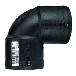 fb37162d-8b0e-4aa1-80c2-7eb8e5478488 ALIAXIS 615276 Frialen E-Schweißwinkel W90 90° 2xMuffe da160mm SDR11 ÖVGW Wasser PN16 Verpackungseinheit:1ST – Bild 1