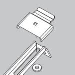 Renusol 420023 Renusol Hintergriffklemme für CS+ Verpackungseinheit:1Stück