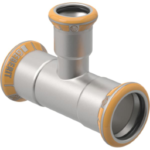 GEBERIT 41234 Geberit Mapress Therm T-Stück reduziert: d=28mm, d1=22mm, d2=22mm  Verpackungseinheit:1ST