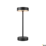 SLV 1007362 VINOLINA, Tischleuchte, Akku, IP54, 2700 /3000K, TOUCH, schwarz  Verpackungseinheit:1ST