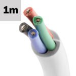 ISOLED 111140 Kabel RGB Meterware 4-polig 0,50mm² SIHF Silikonmantel AWG20