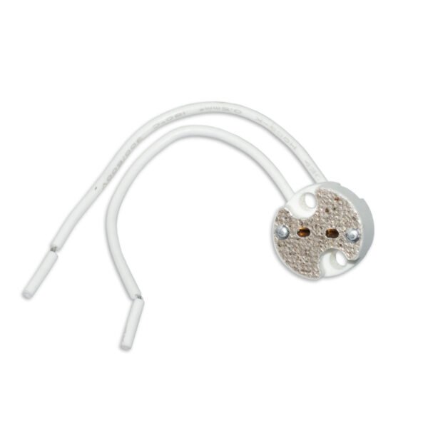 ISOLED 111255 GU5.3 Keramik-Fassung für G4/MR16/MR11 Leuchtmittel, 12-24V