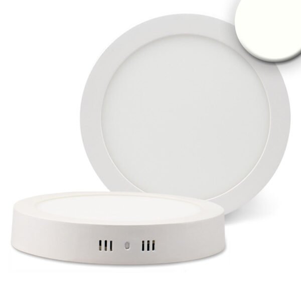 ISOLED 112359 LED Deckenleuchte weiß, 18W, rund, DN220, neutralweiß