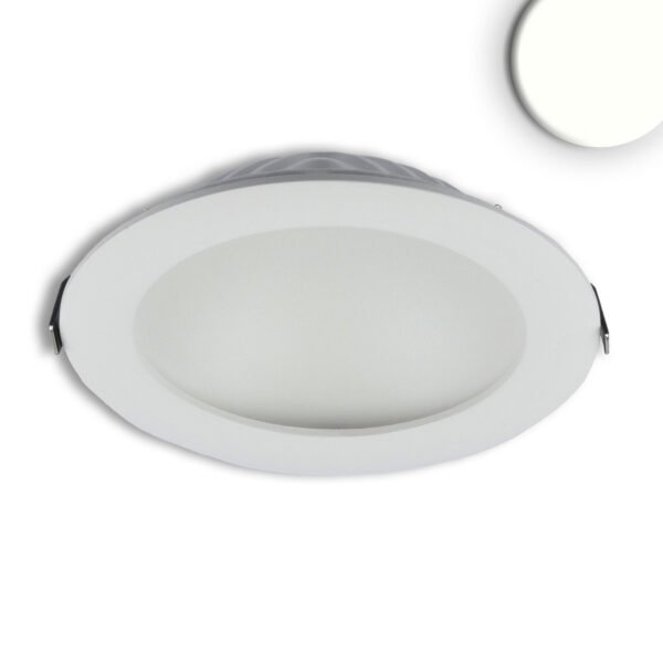 ISOLED 112432 LED Downlight LUNA 18W, indirektes Licht, weiß, neutralweiß