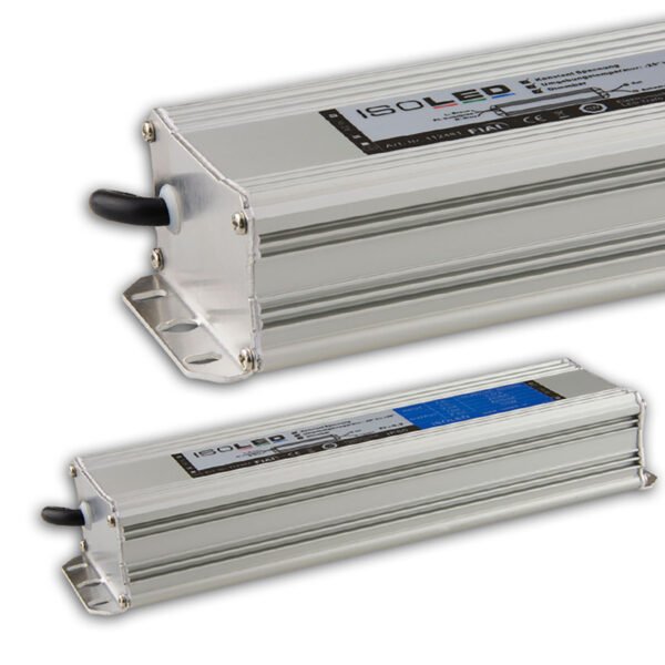 ISOLED 112481 LED Trafo 24V/DC, 20-100W dimmbar (Spannungssenke), IP65