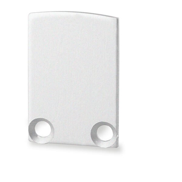 ISOLED 112533 Endkappe EC12 für SURF12 BORDERLESS inkl. COVER3 mit TUNNEL, Alu eloxiert