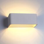 ISOLED 112644 LED Wandleuchte Up&Down 6W, IP40, weiß, warmweiß