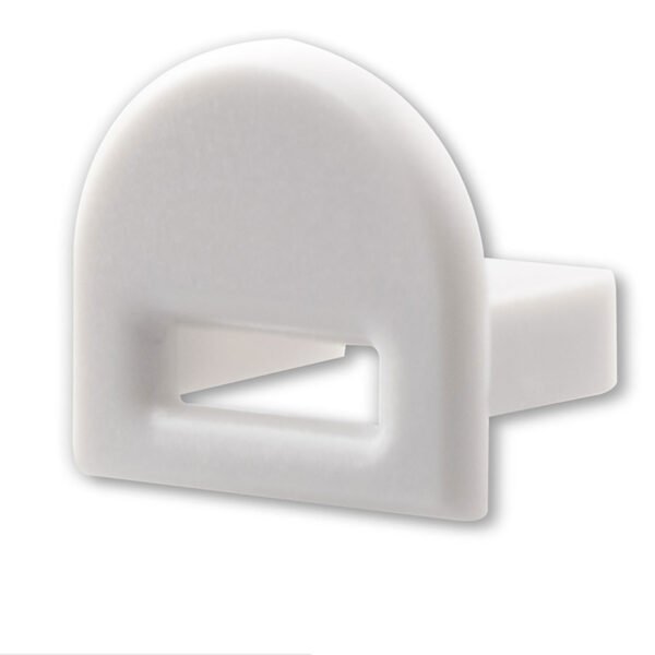 ISOLED 112787 Endkappe EC38 für SURF12 BORDERLESS FLAT mit COVER5, mit Kabeldurchführung