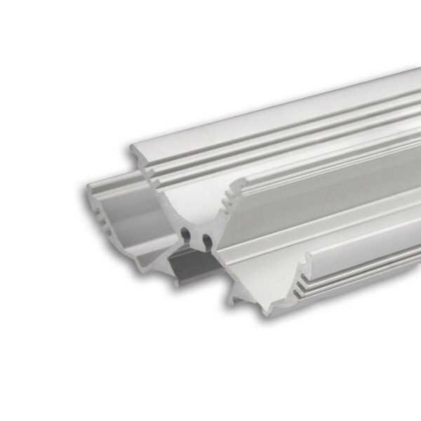 ISOLED 112850 LED Leuchtenprofil LOOP13 Aluminium eloxiert, 200cm