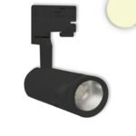 ISOLED 113006 3-Phasen Schienenstrahler, 28W, 60°, schwarz matt, 3000K