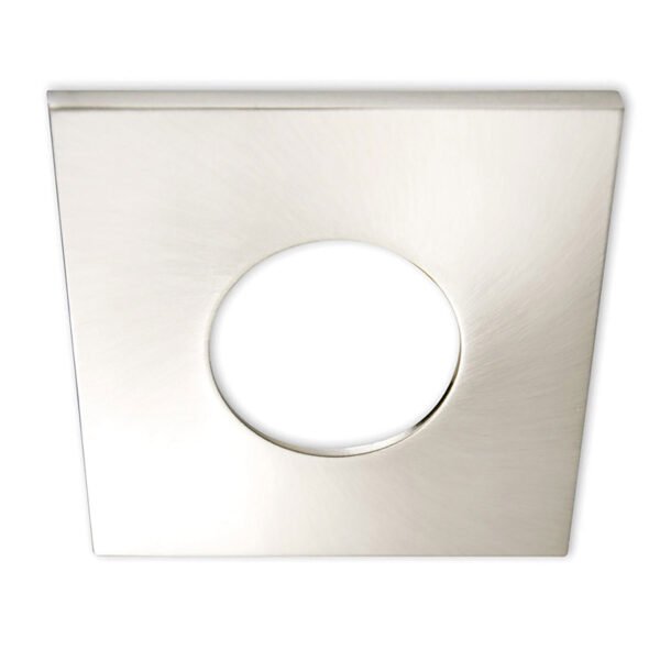 ISOLED 113065 Cover Aluminium eckig nickel gebürstet für Sys-68