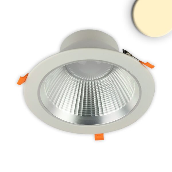 ISOLED 113168 LED Downlight Reflektor 30W, 60°, CRI95, UGR<19, warmweiß