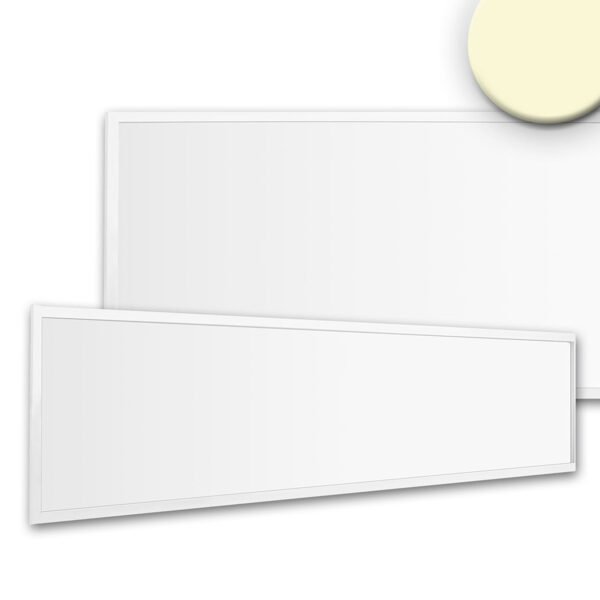 ISOLED 113270 LED Panel Business Line 1200 UGR<19 2H/2H, 36W, Rahmen weiß RAL 9016, warmweiß, 1-10V dimmbar