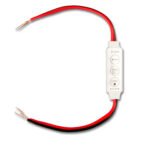 ISOLED 113308 LED Strip Mini Kabel PWM-Dimmer, 1 Kanal, 12-24V DC 3A