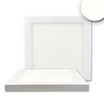 ISOLED 113343 Deckenlampe Slim eckig, 220x220mm, weiß, 18W, Trafo integriert, neutralweiß