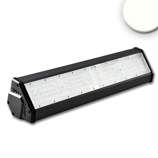 ISOLED 113410 LED Hallenleuchte LN 100W, 30°x70°, IK10, IP65, 1-10V dimmbar, neutralweiß