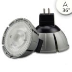 ISOLED 113684 MR16 Vollspektrum LED Strahler 7W COB, 36°, 4000K, dimmbar